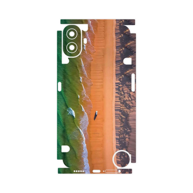 برچسب پوششی ماهوت مدل Beach and Green Sea-FullSkin مناسب برای گوشی موبایل ناتینگ CMF Phone 1