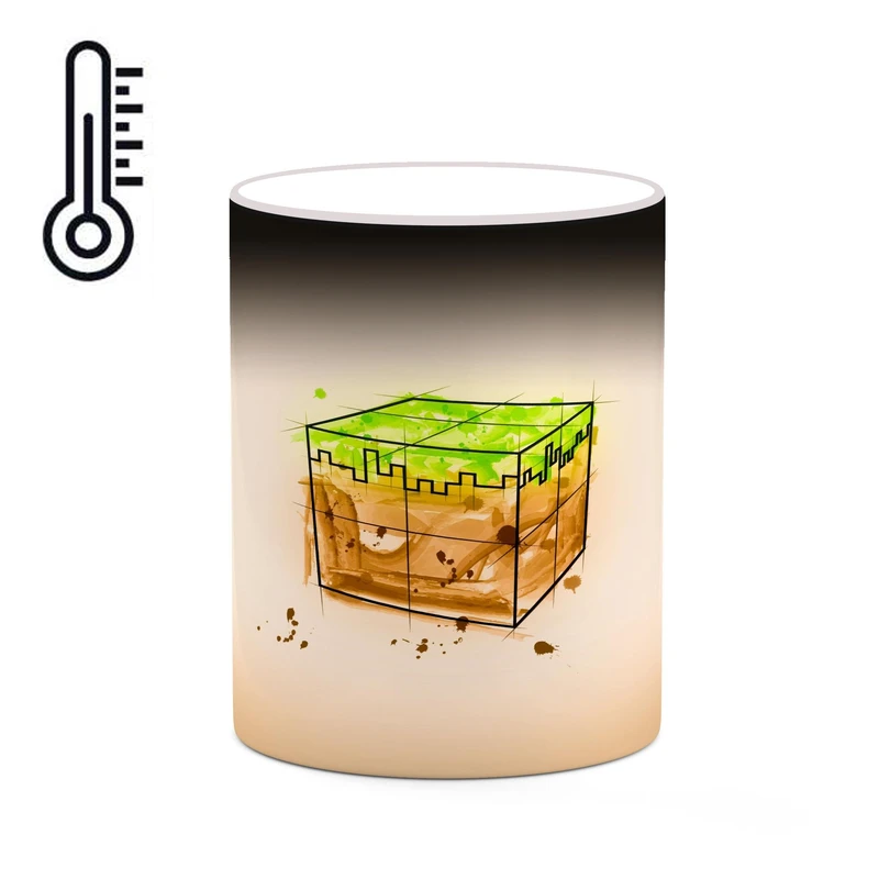 ماگ حرارتی کاکتی طرح ماینکرافت minecraft مدل mgh41368