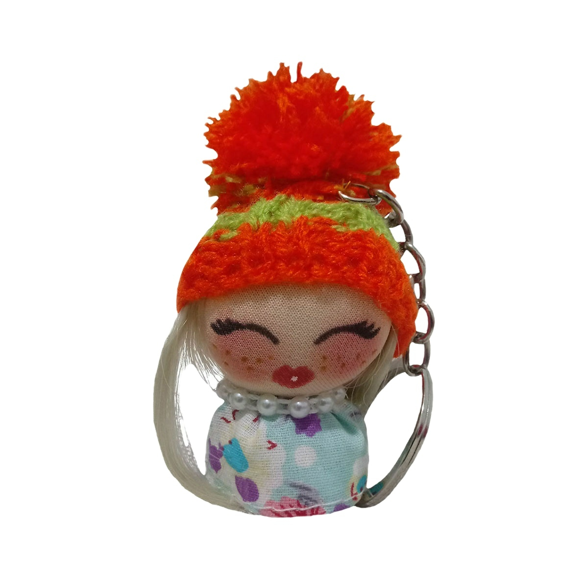 آویز عروسکی مدل دختر نازلی کد 09