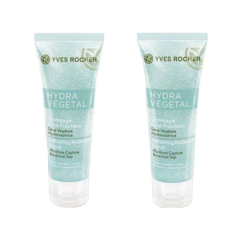 اسکراب لایه بردار صورت ایو روشه سری Hydra Vegetal حجم 30 میلی لیتر مجموعه 2 عددی اسکراب لایه بردار صورت ایو روشه سری Hydra Vegetal حجم 30 میلی لیتر مجموعه 2 عددی