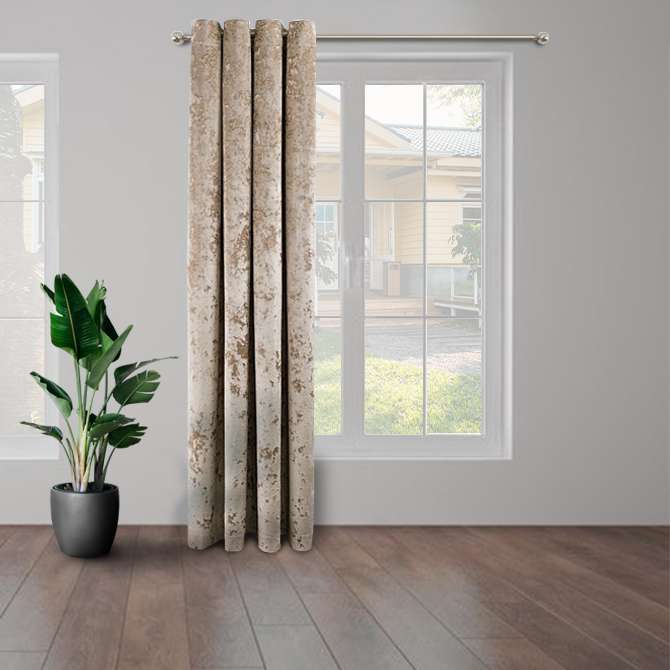 پرده نوین دکور سیاناو مدل مخمل پتینه سزار 1 _ 28 سایز 280x140 سانتی‌متر