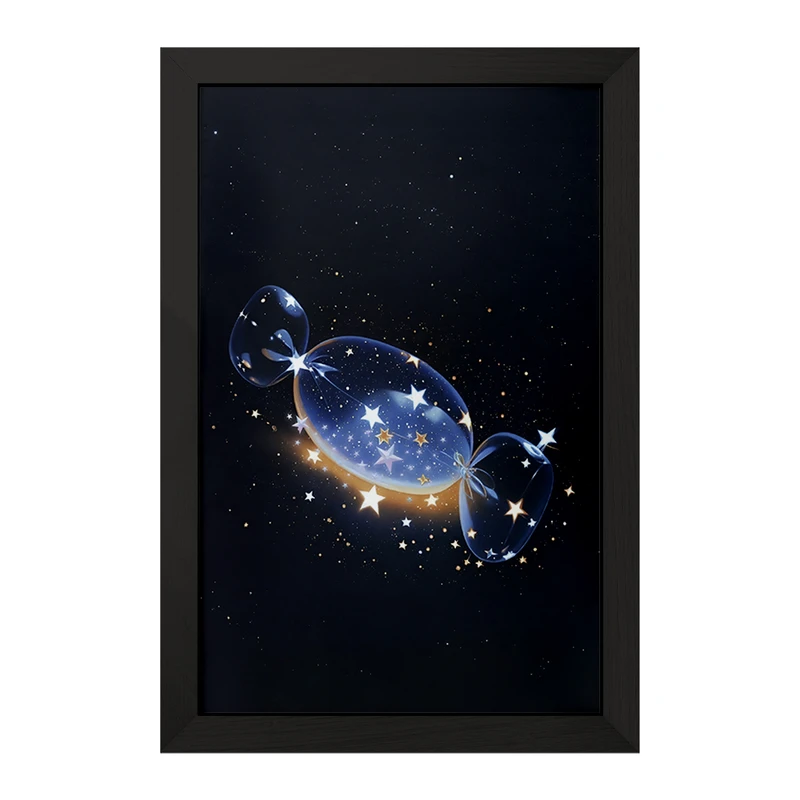 تابلو خندالو مدل آبنبات کهکشانی کد F8248