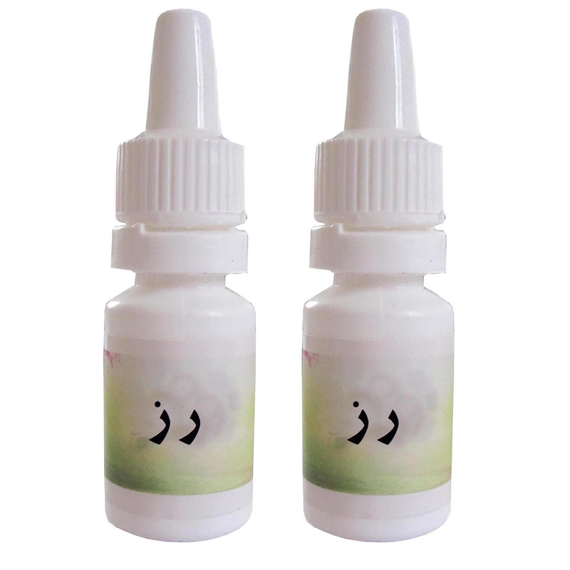 اسانس شمع مدل رز حجم 10 ميلي ليتر بسته 2 عددي