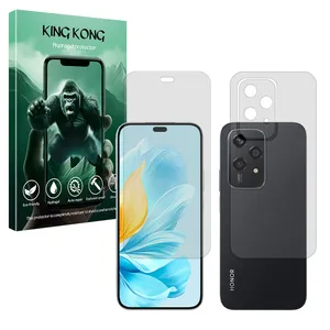 King Kong Tough model matte screen protector suitable for Honor 200 Lite mobile phone along with the back protector 