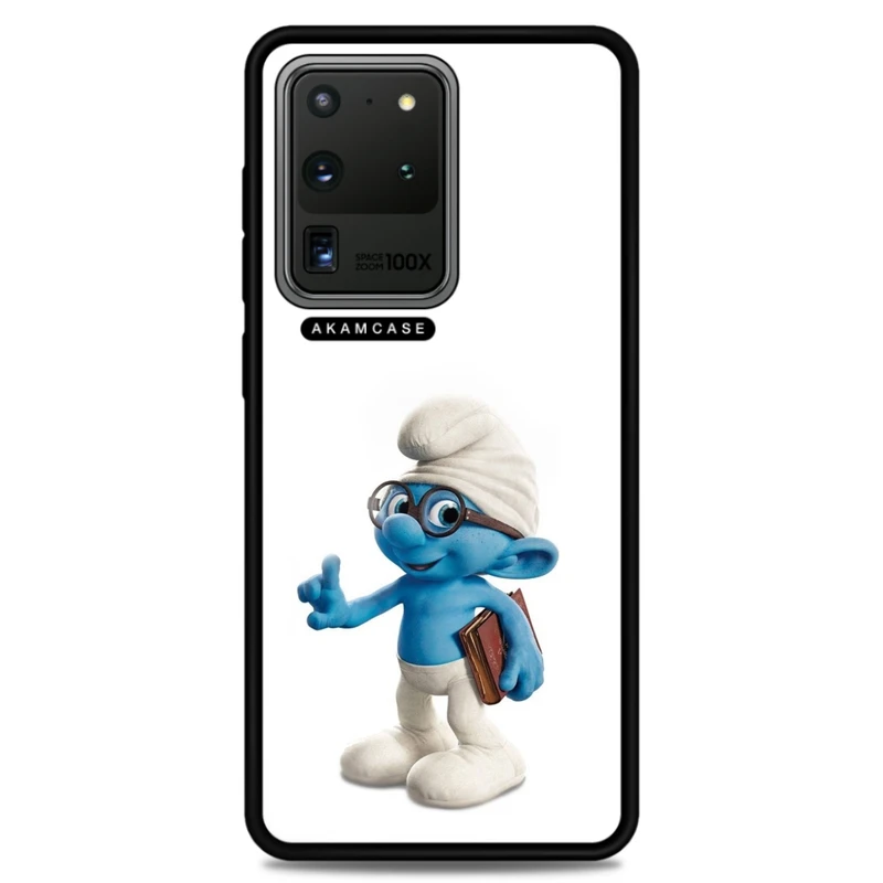 کاور آکام مدل AMC-WSGS20U-SMURFS-19 مناسب برای گوشی موبایل سامسونگ Galaxy S20 Ultra