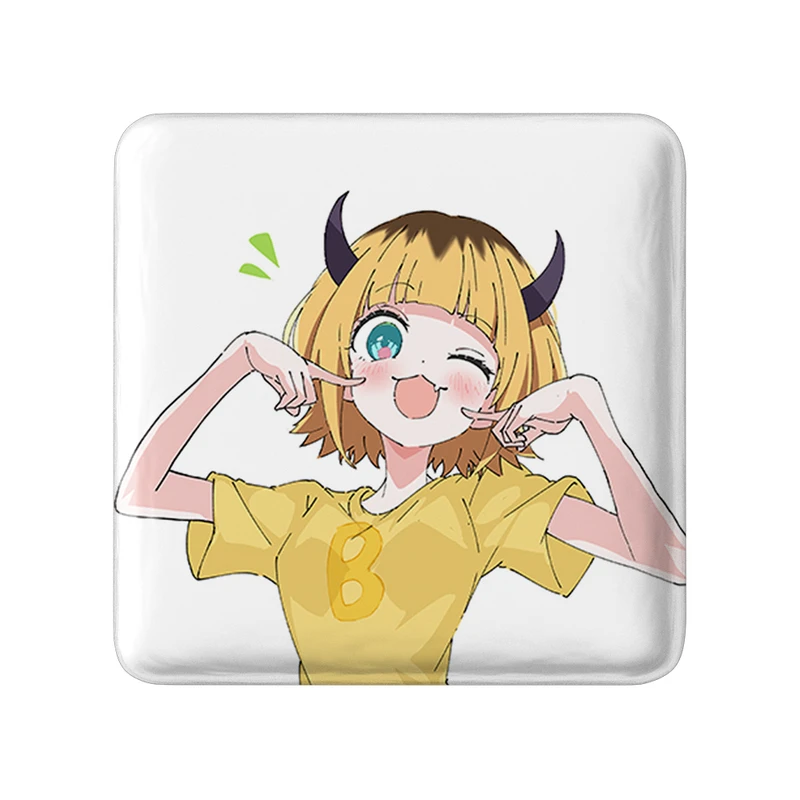 مگنت خندالو طرح مموچو انیمه اوشی نو کو مدل مربعی کد 31216