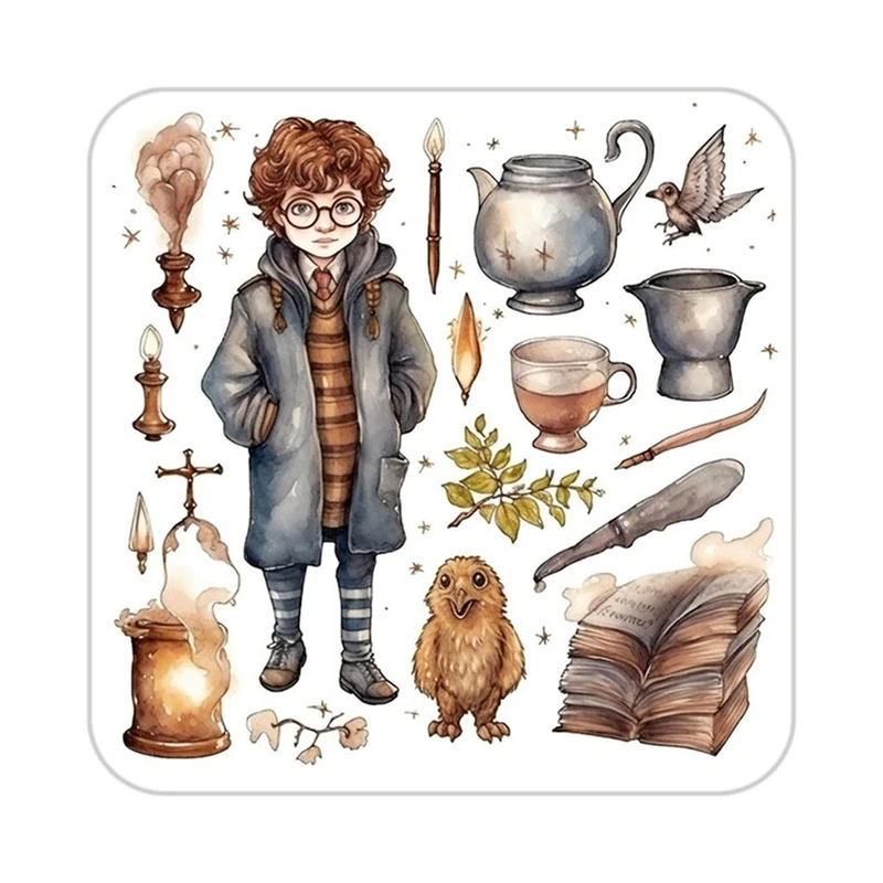 زیر لیوانی کاکتی طرح هری پاتر Harry Potter مدل mp42454