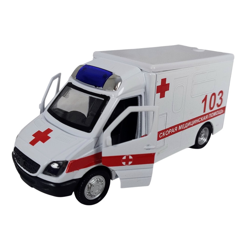 ماشین بازی مدل ون آمبولانس کد 268A