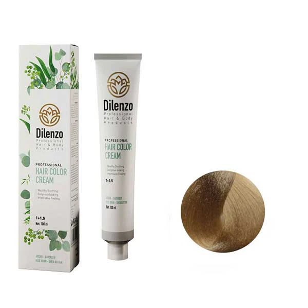 رنگ مو دیلنزو شماره 9CN سری کاپوچینو حجم 100 میلی لیتر رنگ بلوند کاپوچینو خیلی روشن