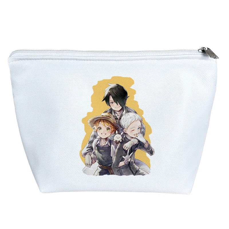 کیف لوازم آرایش دخترانه خندالو مدل ری اما و نورمن انیمه ناکجاآباد کد 1143