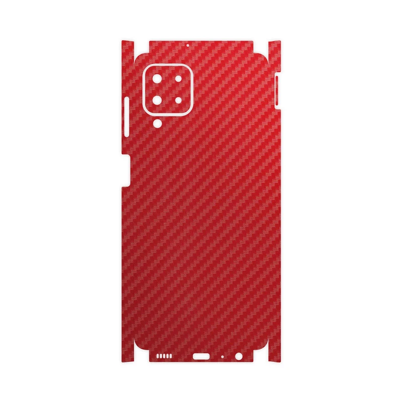 برچسب پوششی ماهوت مدل Red-Fiber-FullSkin مناسب برای گوشی موبایل سامسونگ Galaxy M22