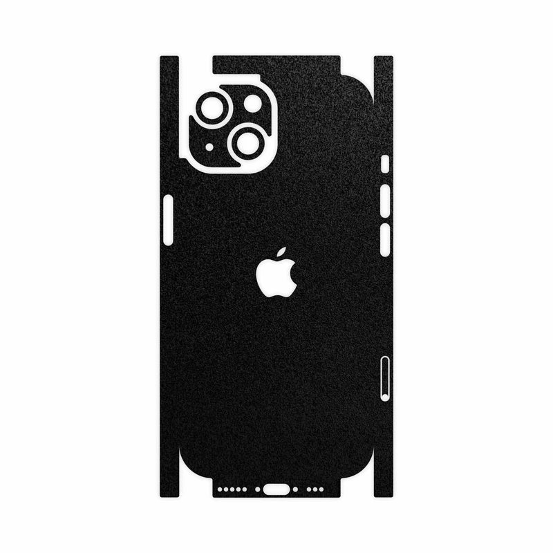 برچسب پوششی ماهوت مدل Black-Suede-FullSkin مناسب برای گوشی موبایل اپل iPhone 15