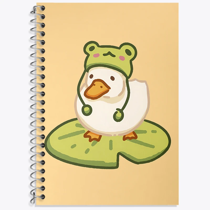 دفتر لغت 50 برگ خندالو طرح اردک بامزه کد N2608