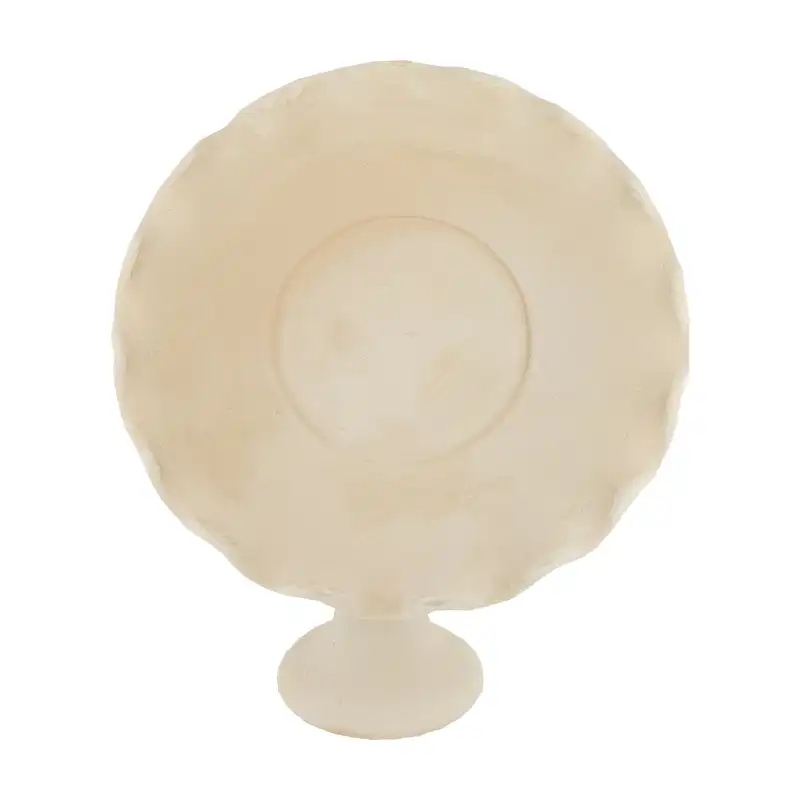 قاب آینه سفالی خام مدل لبچین کد AH101