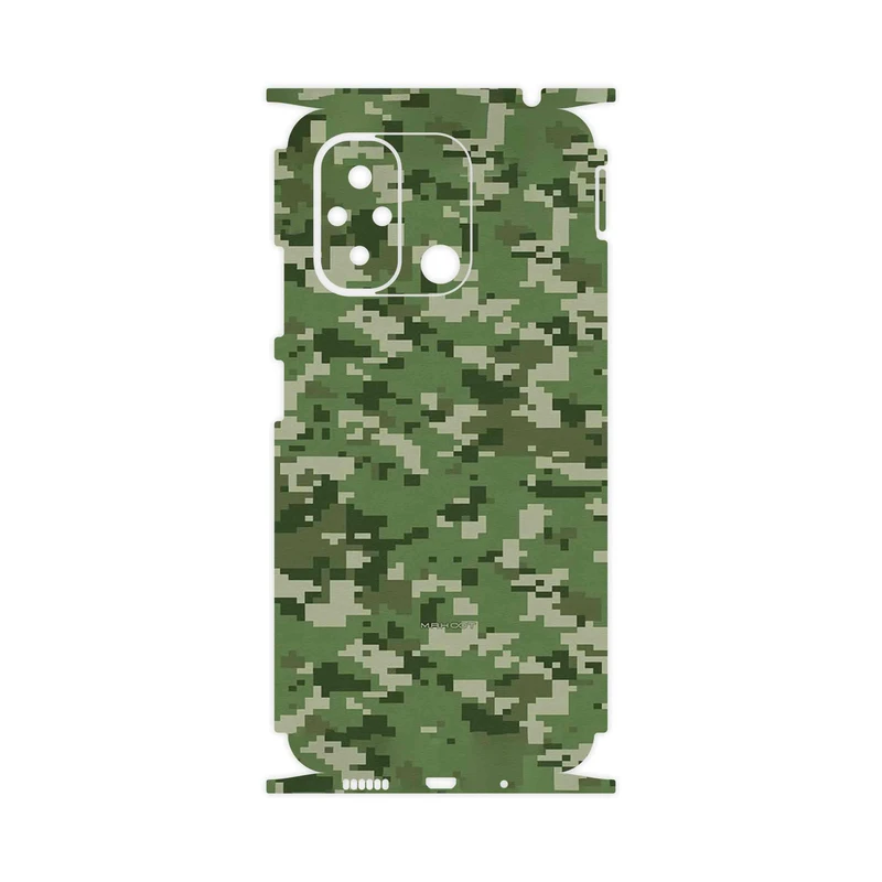 برچسب پوششی ماهوت مدل Army_Green_Pixel-FullSkin مناسب برای گوشی موبایل شیائومی Redmi 12C