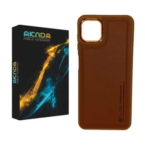 کاور آکادا مدل پشت چرم مناسب برای گوشی سامسونگ Galaxy A03