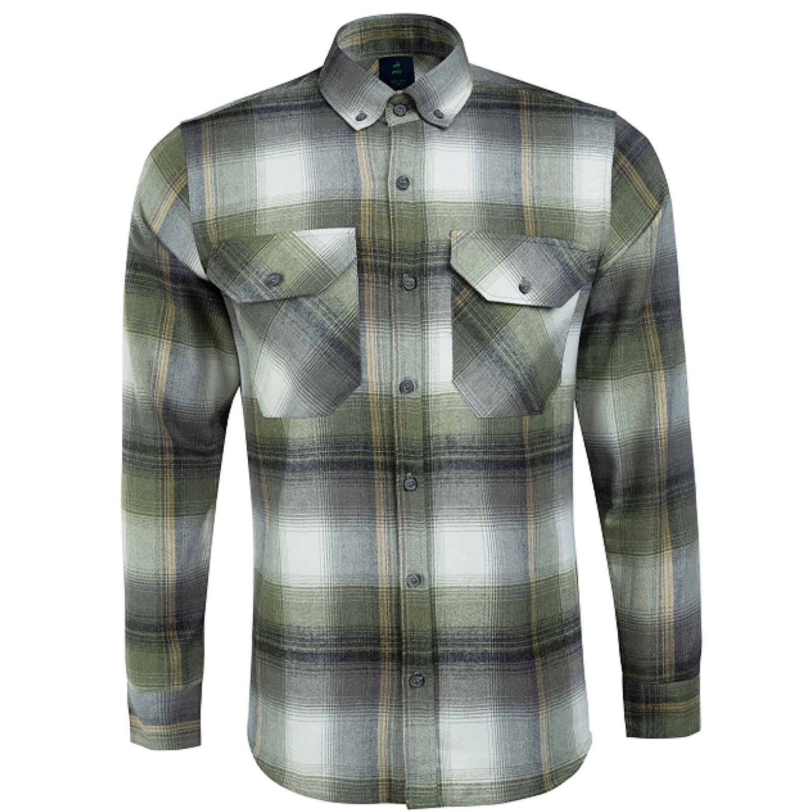 پیراهن آستین بلند مردانه آر اِن اِس مدل 43-12201367