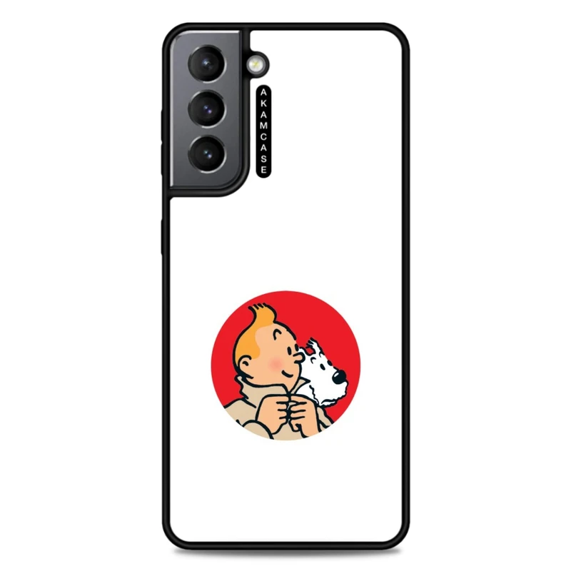 کاور آکام مدل AMC-WSGS21-TINTIN-21مناسب برای گوشی موبایل سامسونگ Galaxy S21