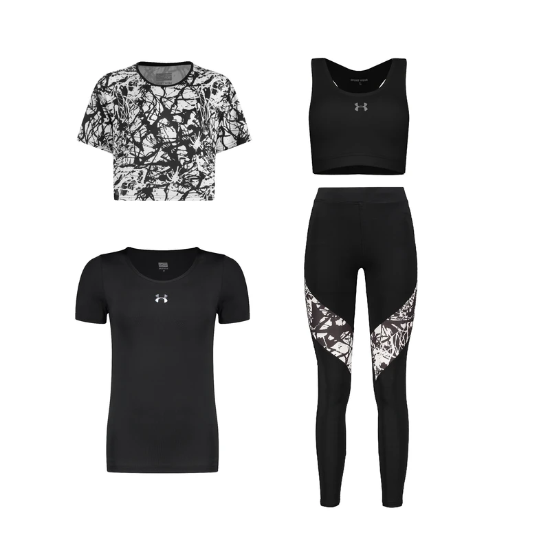 ست چهار تکه لباس ورزشی زنانه مدل 1401-1801-7101-56