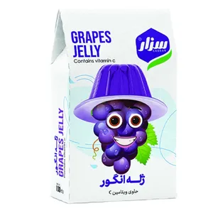 پودر ژله انگور سزار-100 گرم