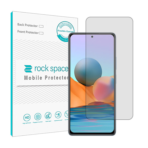 محافظ صفحه نمایش  شفاف راک اسپیس مدل HyGEL مناسب برای گوشی موبایل شیائومی Redmi Note10 Pro (Global Version)