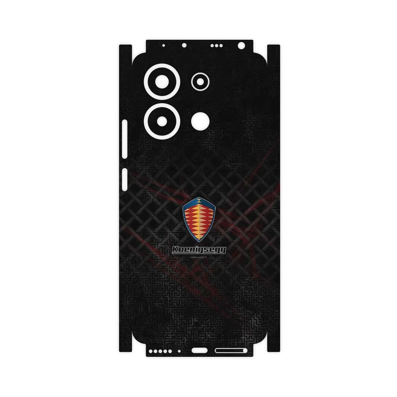 برچسب پوششی ماهوت مدل Koenigsegg Automotive AB-FullSkin مناسب برای گوشی موبایل شیائومی Redmi Note 13 4G