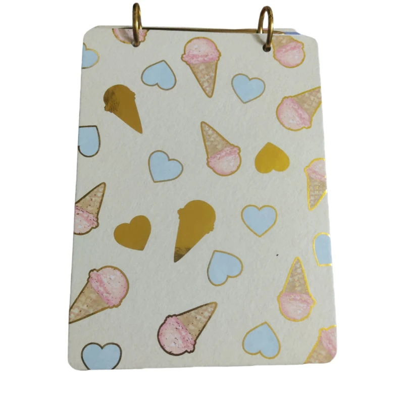 دفتر یادداشت 120 برگ سویل طرح بستنی