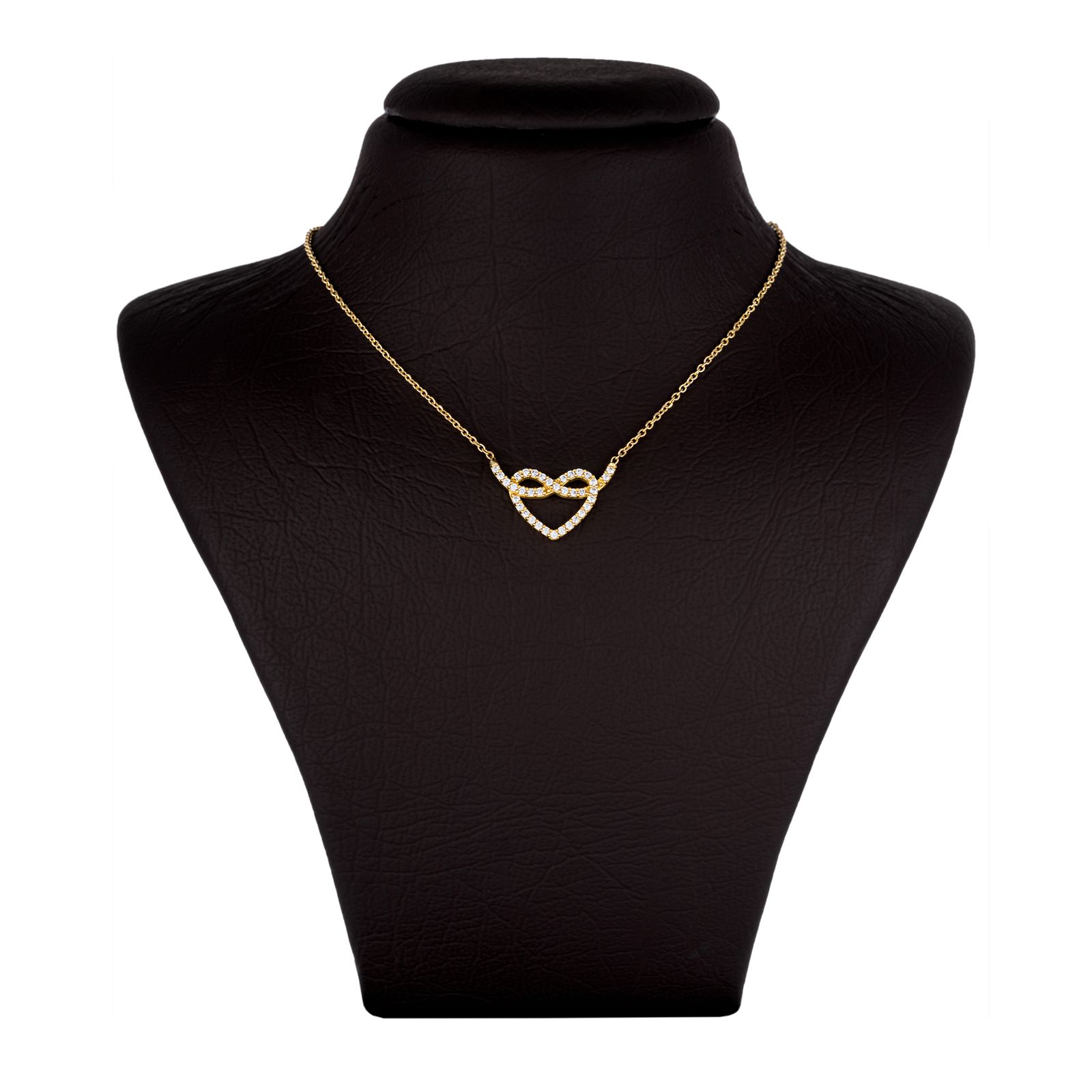 گردنبند طلا 18 عیار زنانه جواهری سون مدل 2168 -  - 1