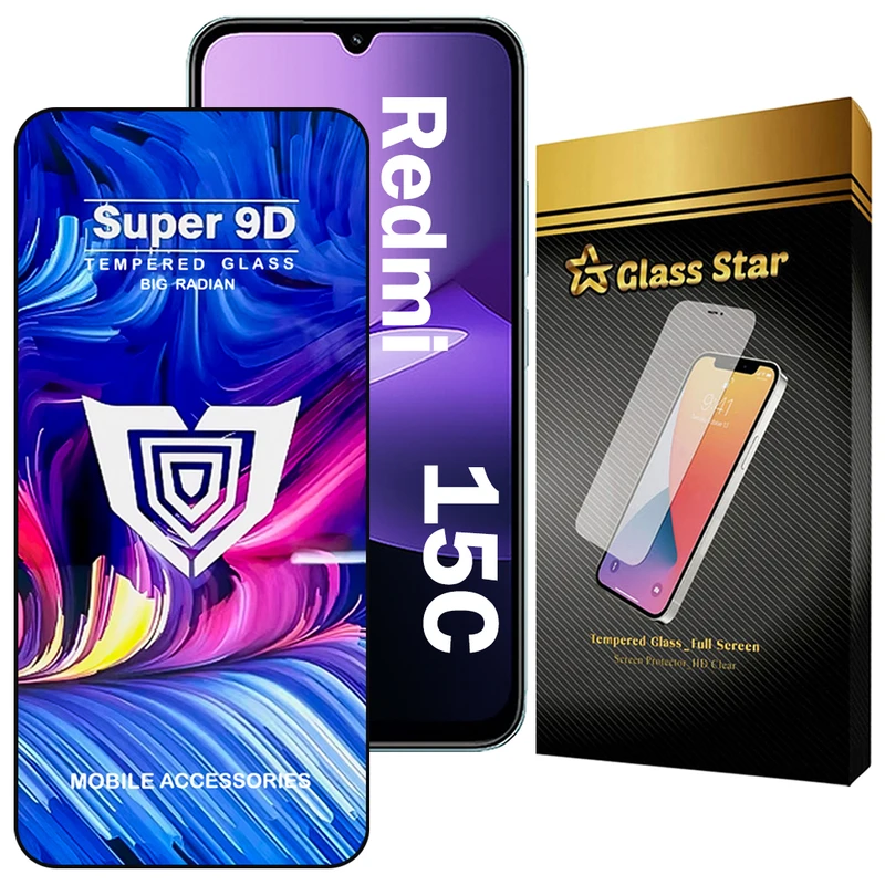 محافظ صفحه نمایش گلس استار مدل FUSUG20 مناسب برای گوشی موبایل شیائومی Redmi 15C 4G / 5G