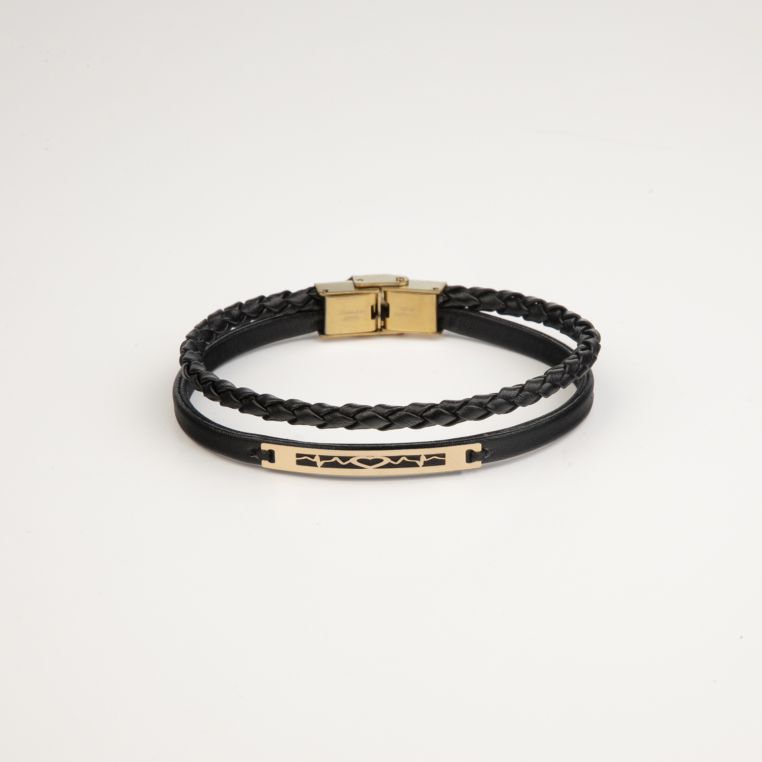 دستبند طلا 18 عیار مردانه مایا ماهک مدل MB1511