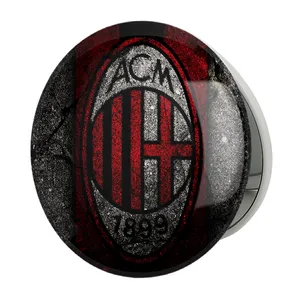 آینه جیبی خندالو طرح باشگاه آث میلان مدل تاشو کد 27245 