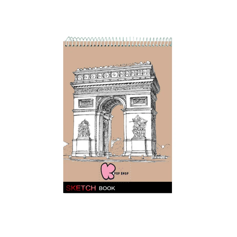 دفتر طراحی 100 برگ کی پاپ کد sk14