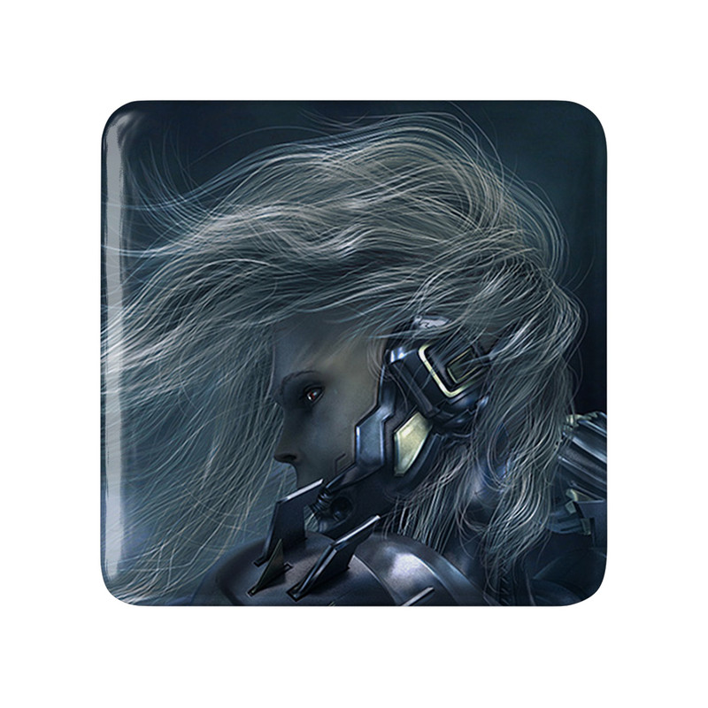 مگنت خندالو طرح بازی متال گیر (Metal Gear) مدل مربعی کد 33154