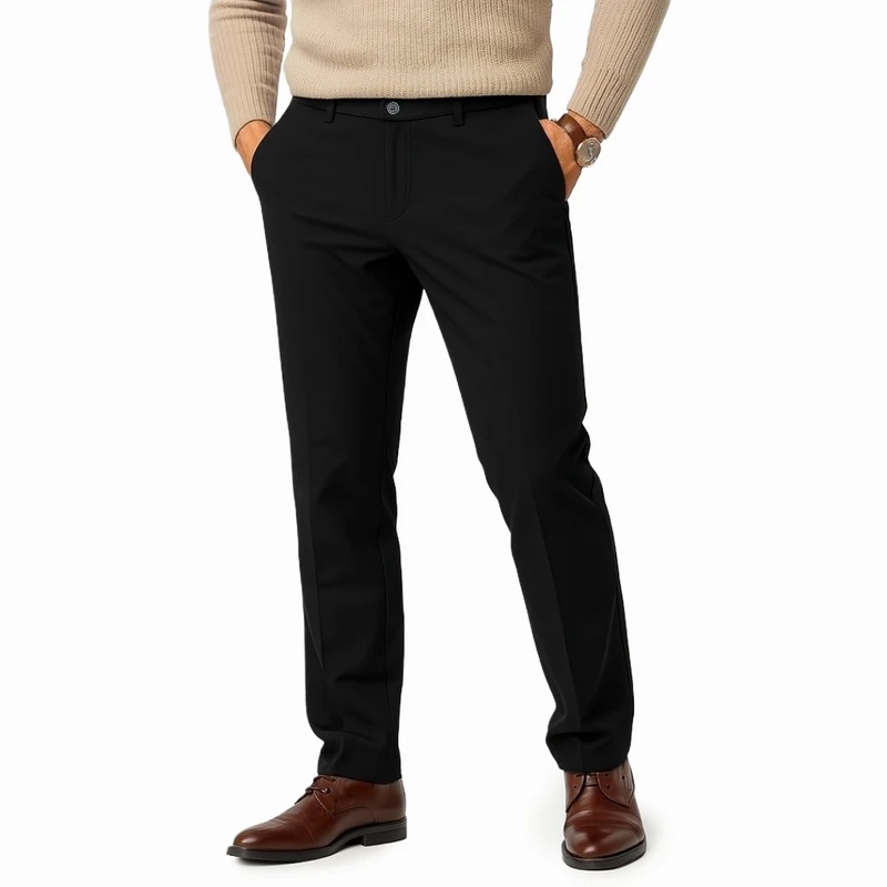 شلوار معمولی (regular fit) مردانه مدل کتان جودون کد sh186