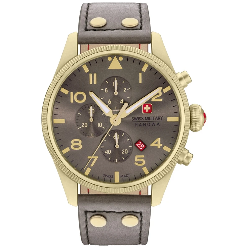 ساعت مچی عقربه‌ای کوارتز مردانه سوئیس میلیتاری هانوا مدل SMWGC0000410