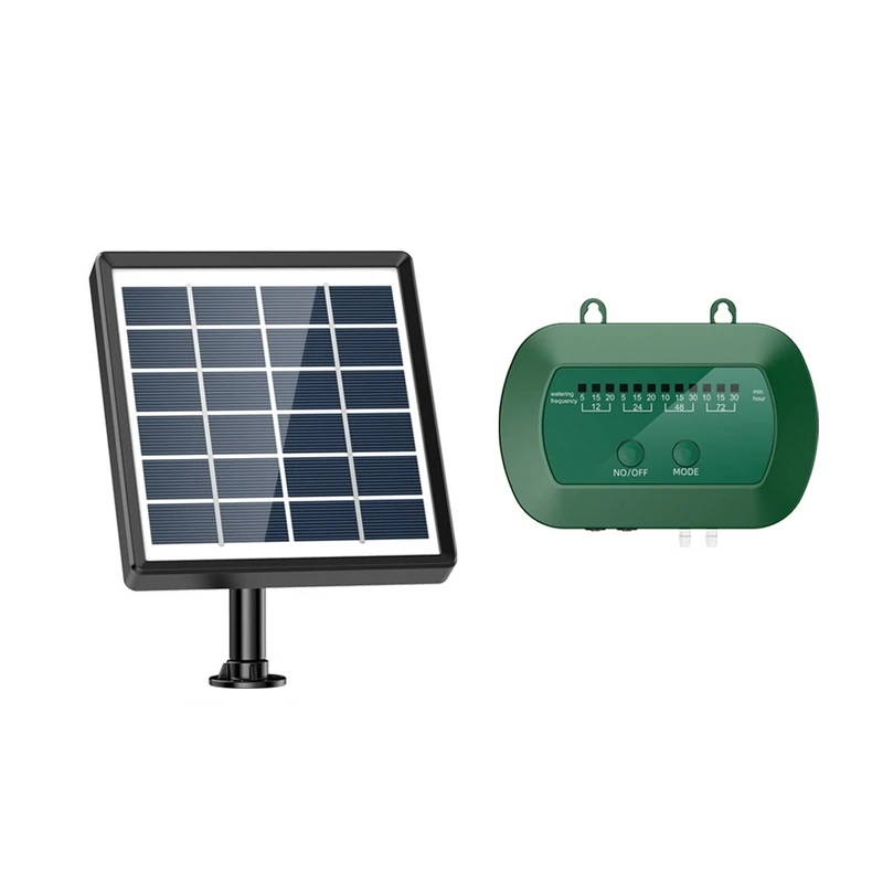 کیت سیستم آبیاری قطره‌ای اتوماتیک خورشیدی آنستو مدل BSV-IC007 
