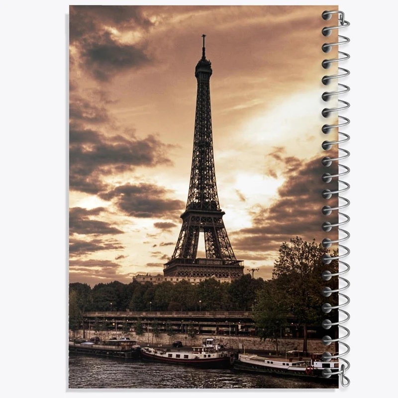 دفتر مشق 50 برگ خندالو مدل برج ایفل کد 20761