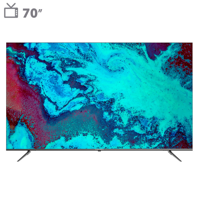 تلویزیون کیو ال ای دی هوشمند مکسن مدل 70CU9399Q سایز 70 اینچ