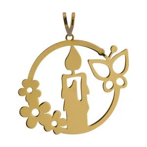 آویز گردنبند طلا 18 عیار زنانه مایا ماهک مدل MM1673