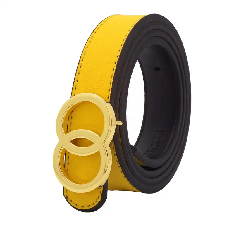 کمربند زنانه کی تی مدل چرم صنعتی 837IN847