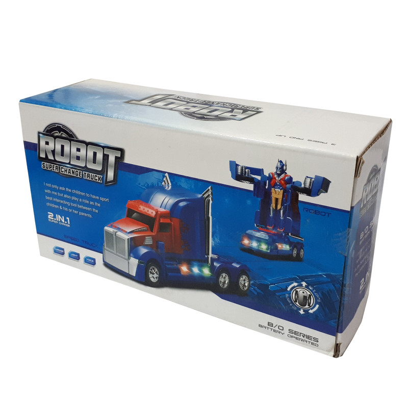 ماشین بازی طرح کامیون مدل تبدیل شونده کد 1090145