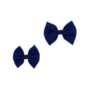 گیره مو دخترانه مدل پاپیون کد 72 مجموعه 2 عددی