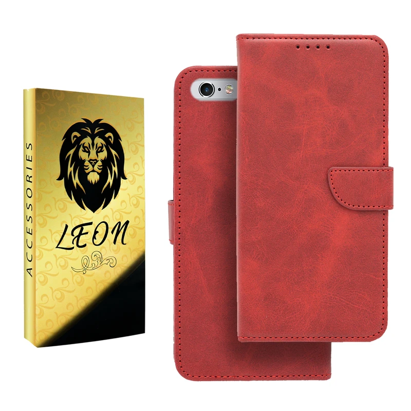 کیف کلاسوری لئون مدل Khoshi Yo مناسب برای گوشی موبایل اپل iPhone 6