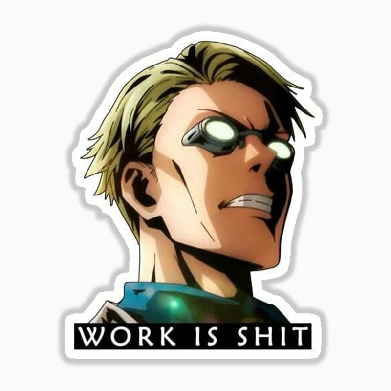 استیکر لپ تاپ و موبایل بووم طرح انیمه جوجوتسو مدل Nanami kento کد ER37