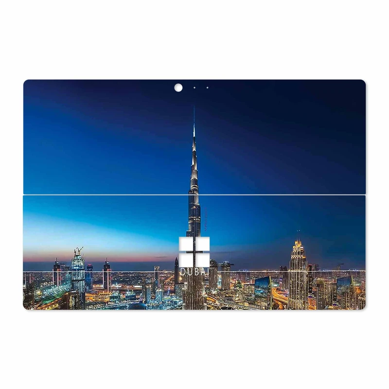 برچسب پوششی ماهوت مدل Dubai City مناسب برای تبلت مایکروسافت Surface Pro 4 2015