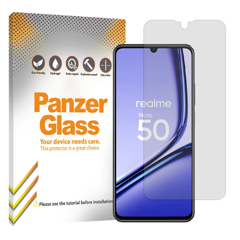 محافظ صفحه نمایش شفاف پنزر گلس مدل Resistant مناسب برای گوشی موبایل ریلمی Note 50