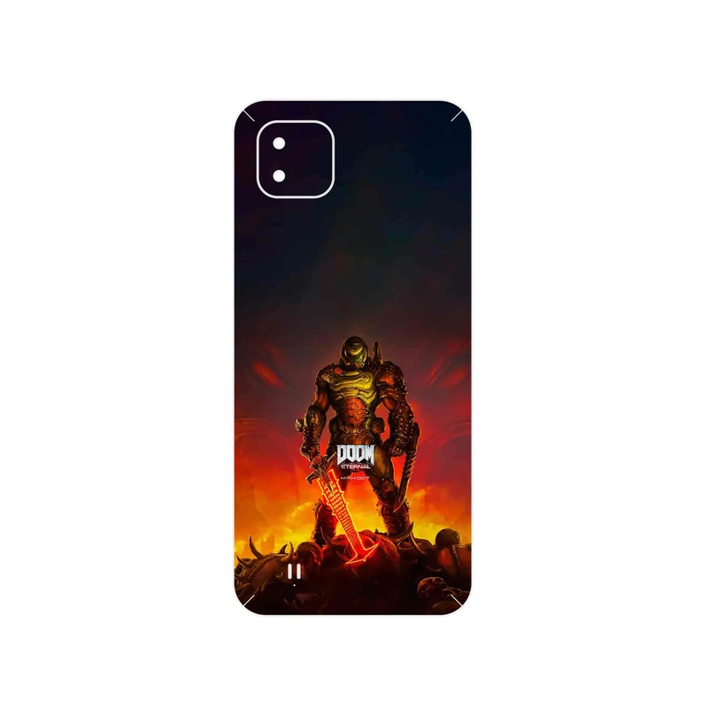 برچسب پوششی ماهوت مدل DOOM Game Series مناسب برای گوشی موبایل ریلمی C11 2021