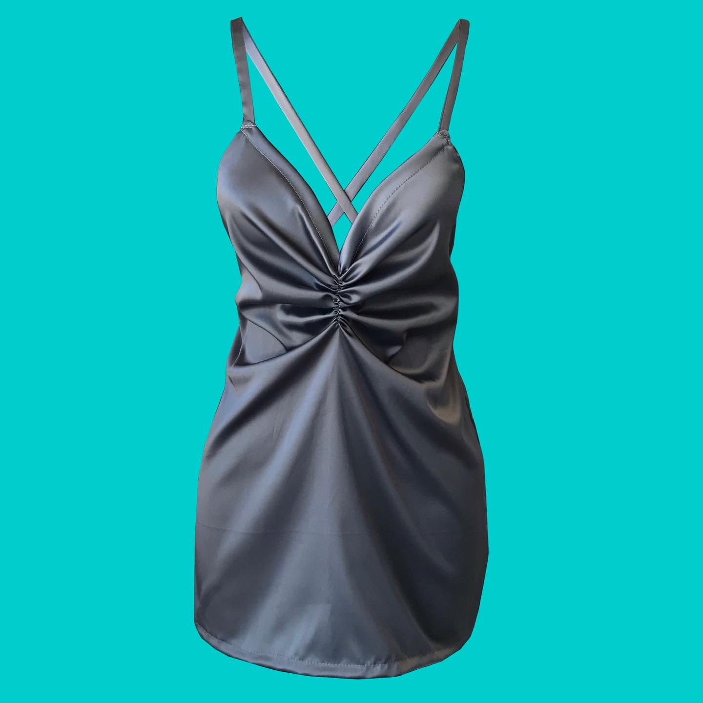 لباس خواب زنانه مقمیس مدل ساتن