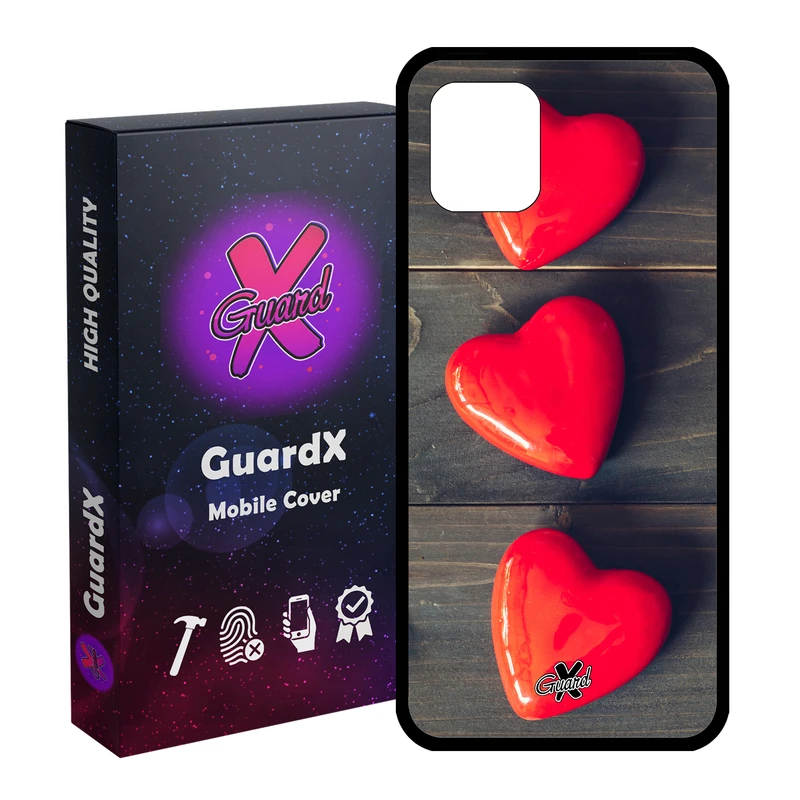 کاور گارد ایکس طرح Love مدل Glass10181 مناسب برای گوشی موبایل سامسونگ Galaxy Note 10 Lite