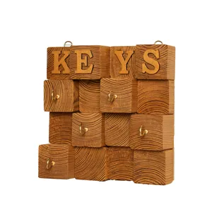 جاکلیدی دیواری چوبی مدل KEYS